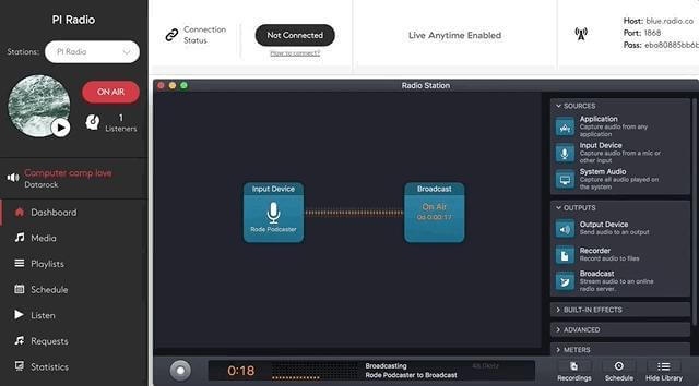 audio hijack voice recorder using step4