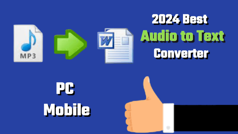 audio to text converter