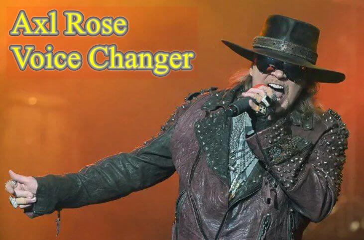 axl rose voice changer