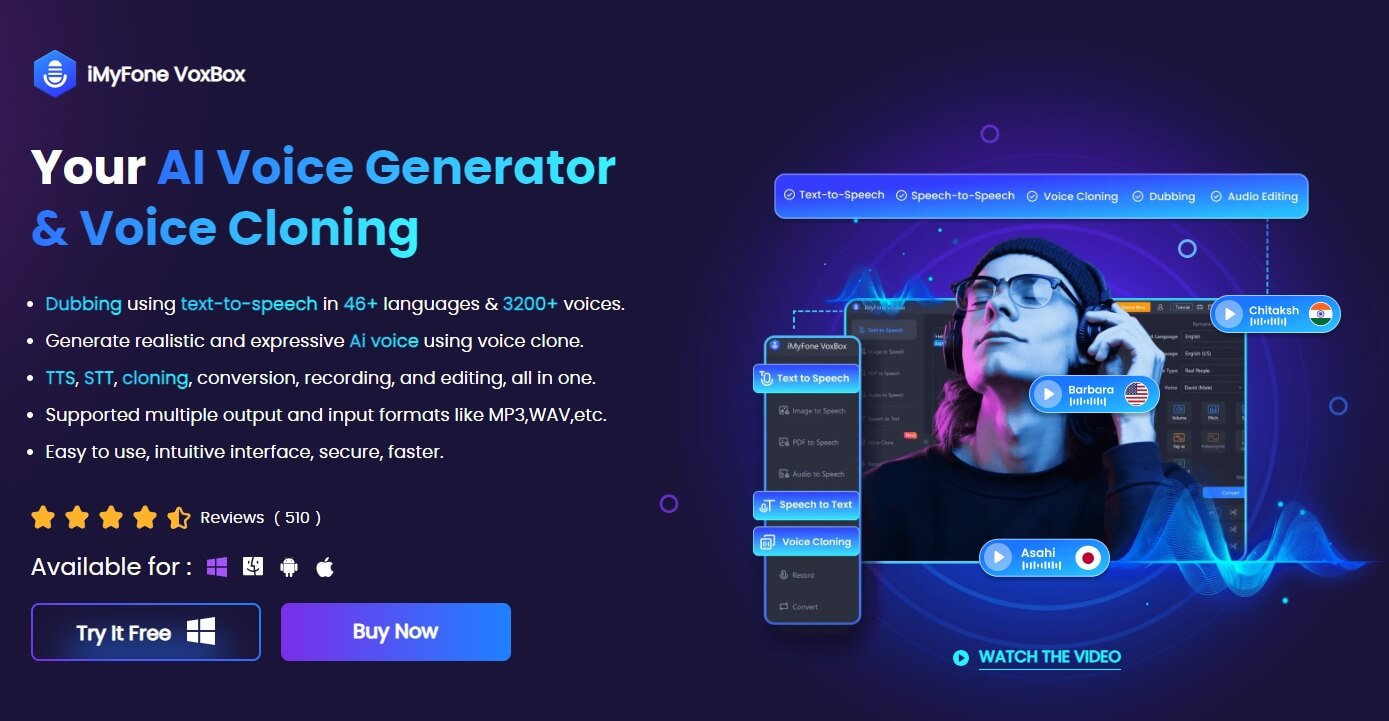 ai voice generator voxbox