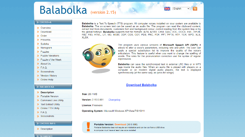 Balabolka instal the last version for mac