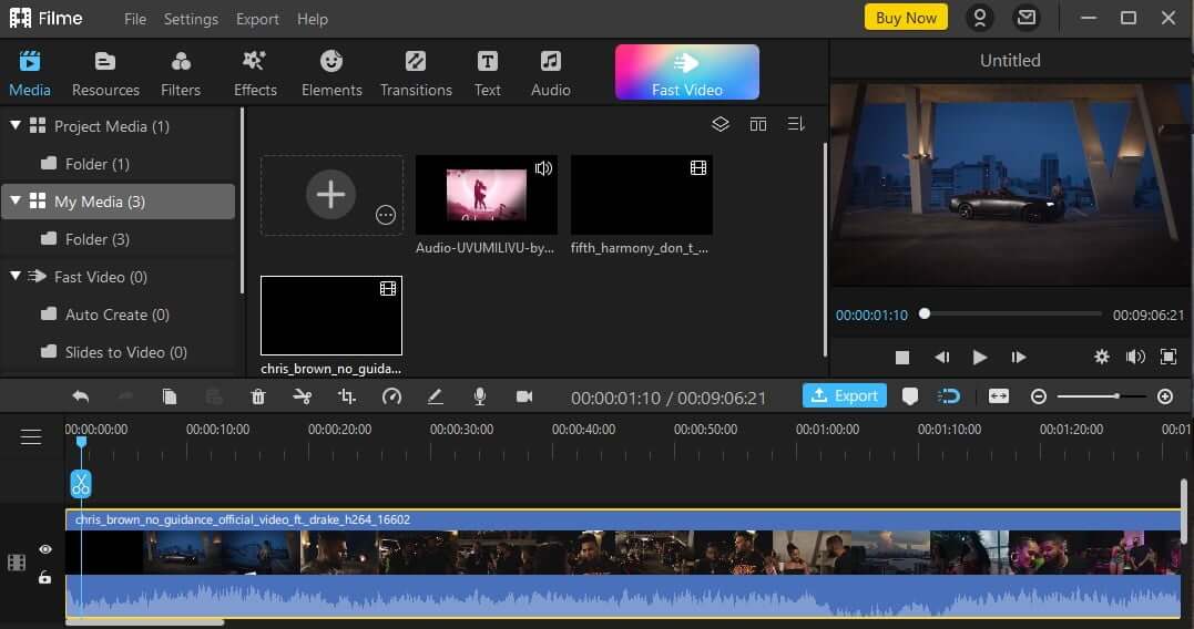 best alternative video editor iMyFone Filme2