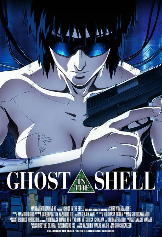 best dubbed anime movies ghost in the shell