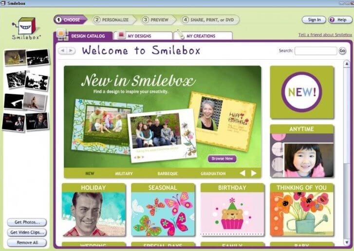 Smilebox birthday video maker 