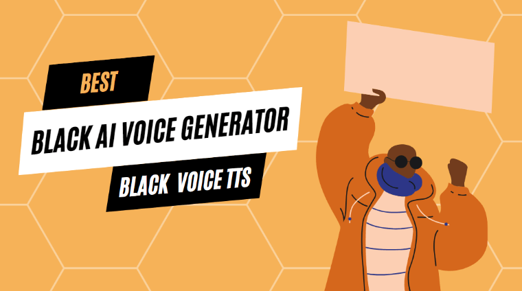 black ai voice generator for text to speech