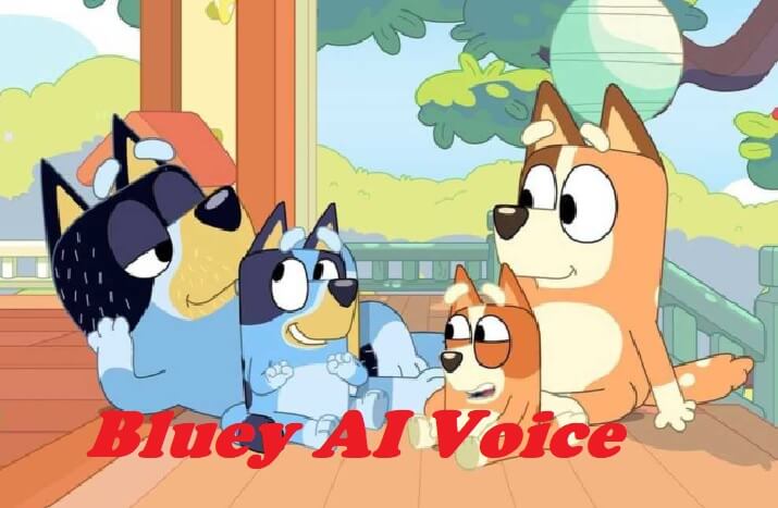 bluey ai voice