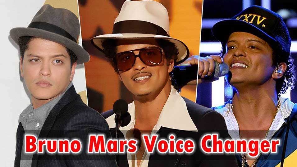 bruno mars voice changer