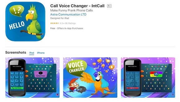 call voice changer