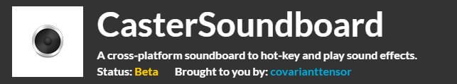 caster-soundboard