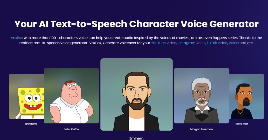 character ai voice voxbox