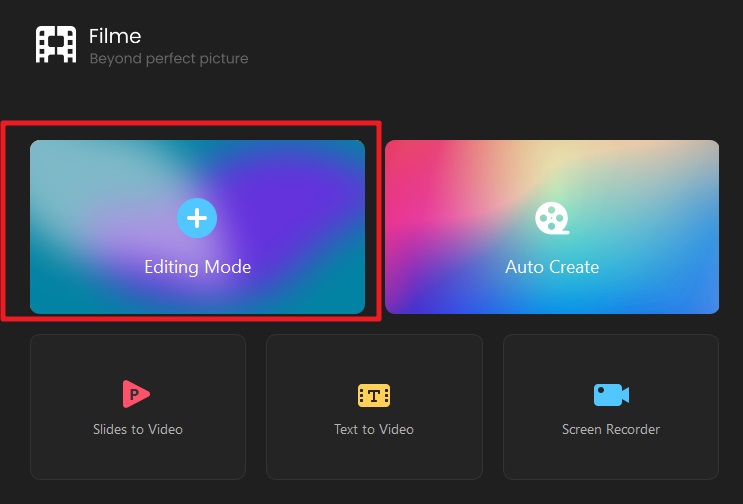 imyfone filme main window