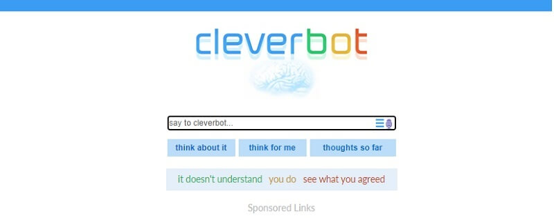 cleverbot ai character chatbot