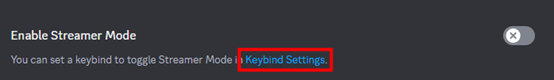 click keybind settings