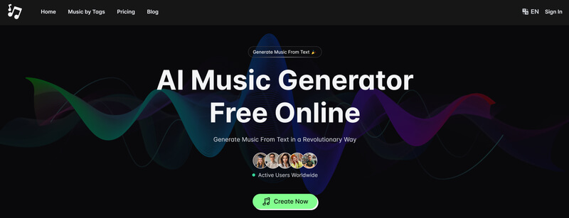 click to create make ai song cover online