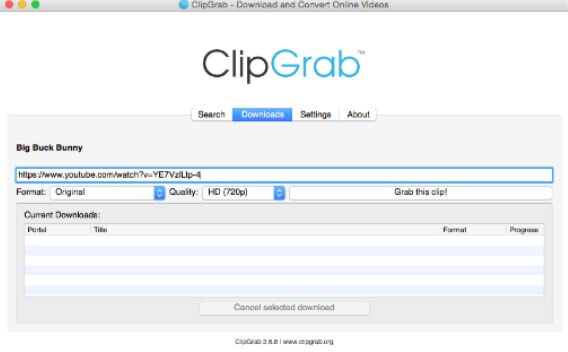 clipgrab youtube downloader