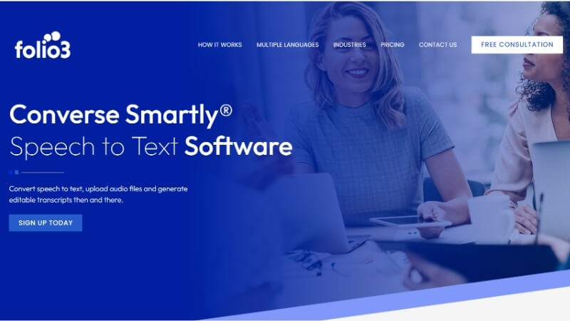 converse smartly speech to text