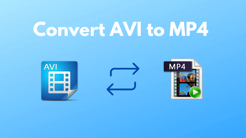 convert avi to mp4