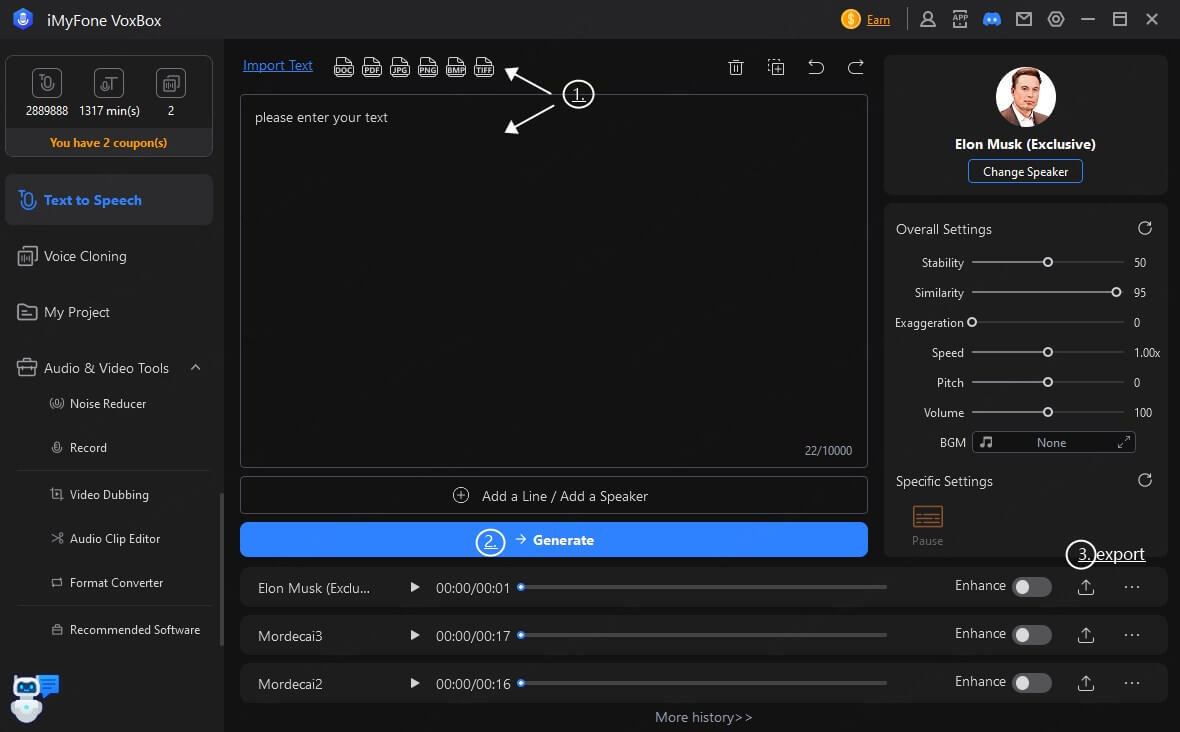 convert kindle text to speech