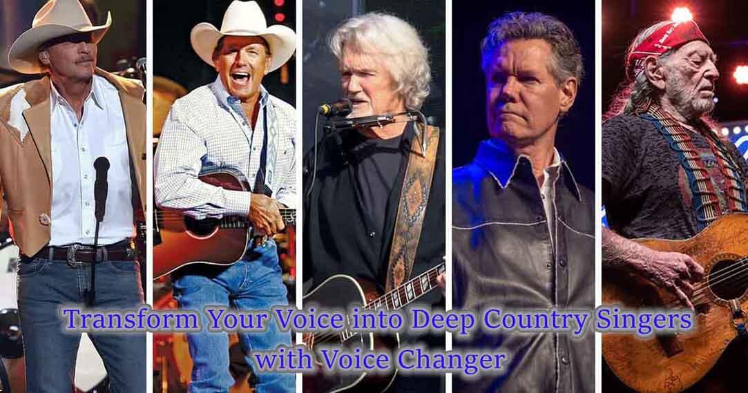 Transform Your Voice into Deep Country Singers: Explore the Best Voice Changer for Authentic Vocals