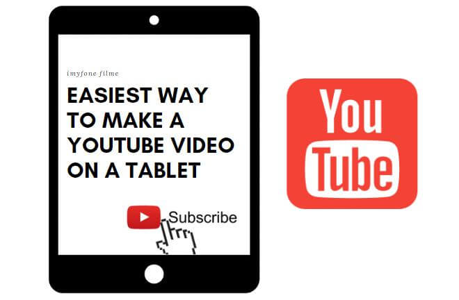 create-video-on-tablet-poster