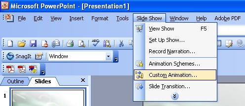 can i record powerpoint presentation with my animations