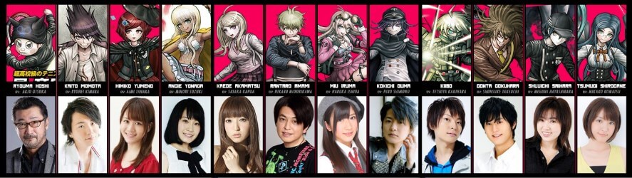 danganronpa 2 voice actors