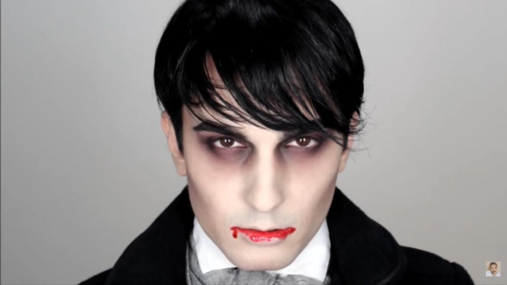 20 Best Scary and Easy Halloween Face Paint and Makeup Ideas for Men Guys to Copy