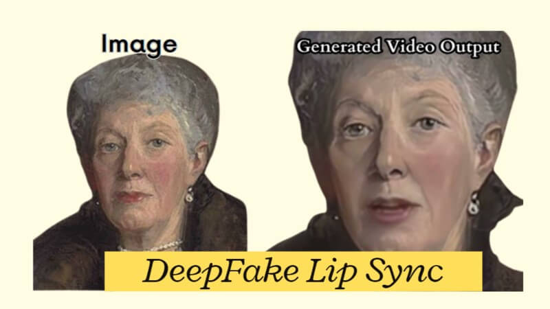 deep fake lip sync