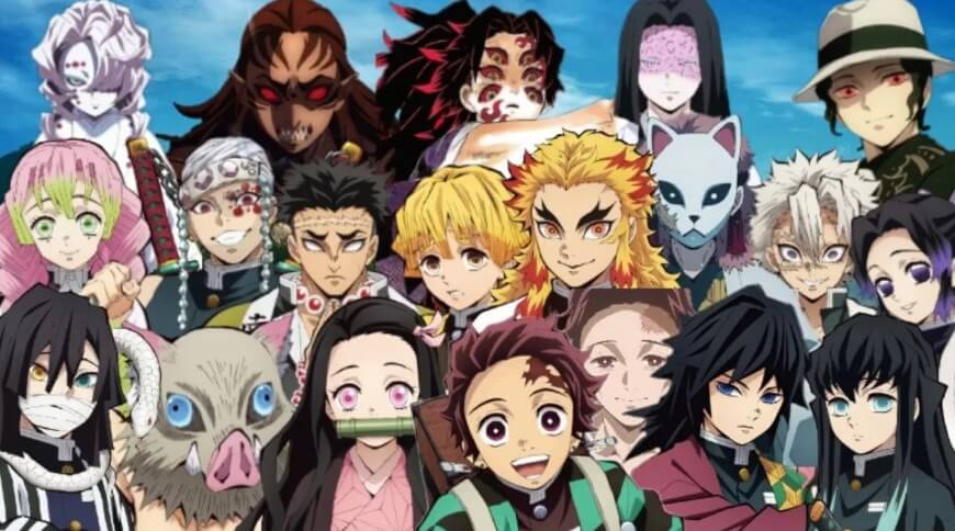 demon slayer main characters