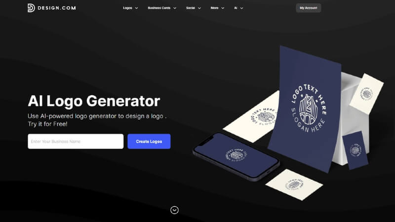 design.com ai logo generator