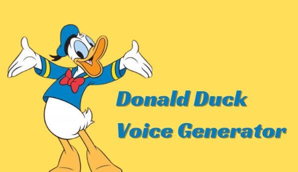 donald duck voice generator
