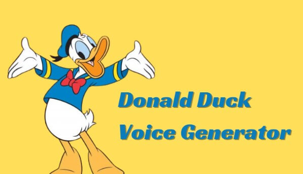 Donald Duck Voice Generator For Text-to-Speech