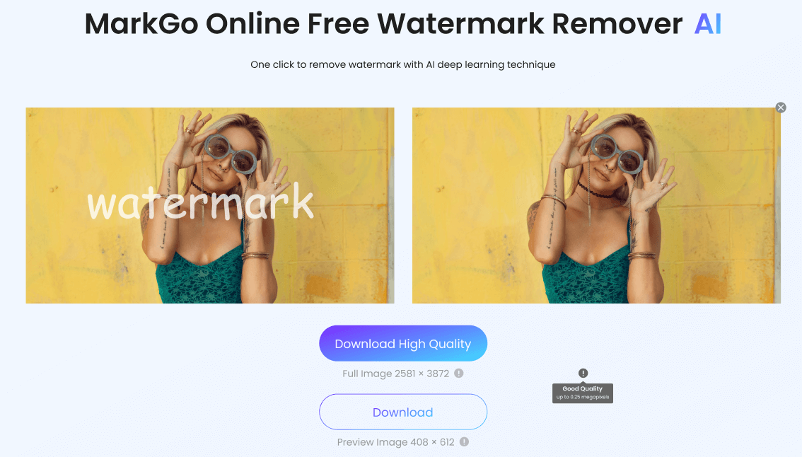 remove getty images watermark