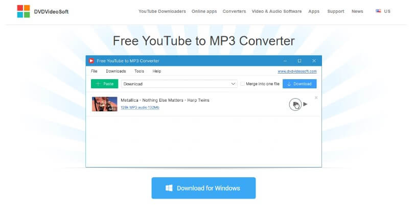 dvdvideosoft youtube to mp3