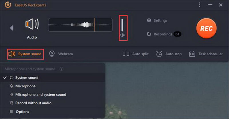 easeus recexperts streaming audio recorder