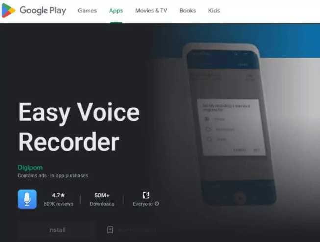 Easy Voice Recorder 