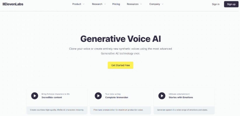 elevenlabs voice cloning