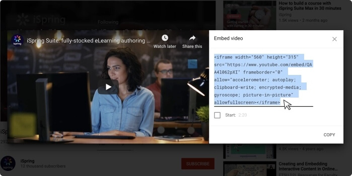 how to embed a youtube video in powerpoint