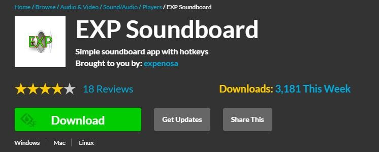exp soundboard download