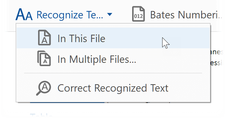 how to extract text from a pdf image
