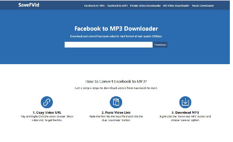 facebook-video-to-mp3-with-savefvid