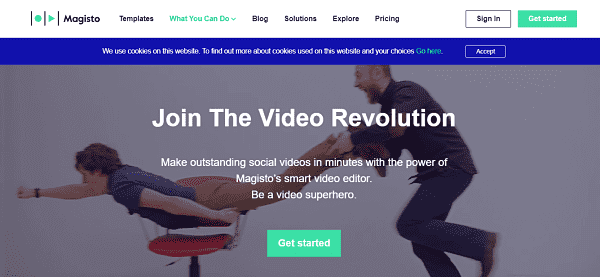 Magisto：Facebook video creator  