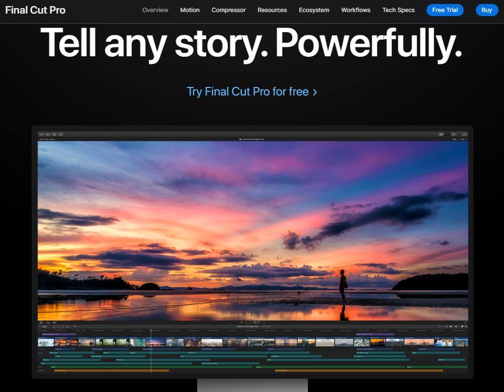 final cut pro home