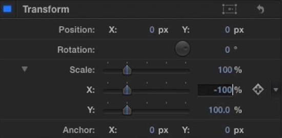 transform effect pip