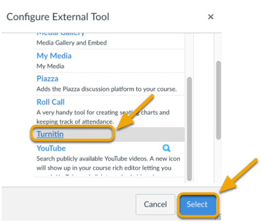 find external tool