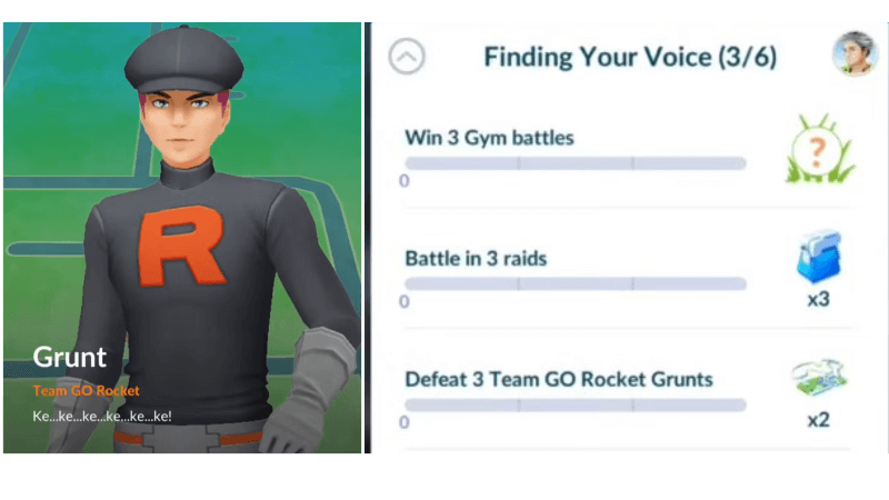 Finding Your Voice Research Pokemon Go 3/6