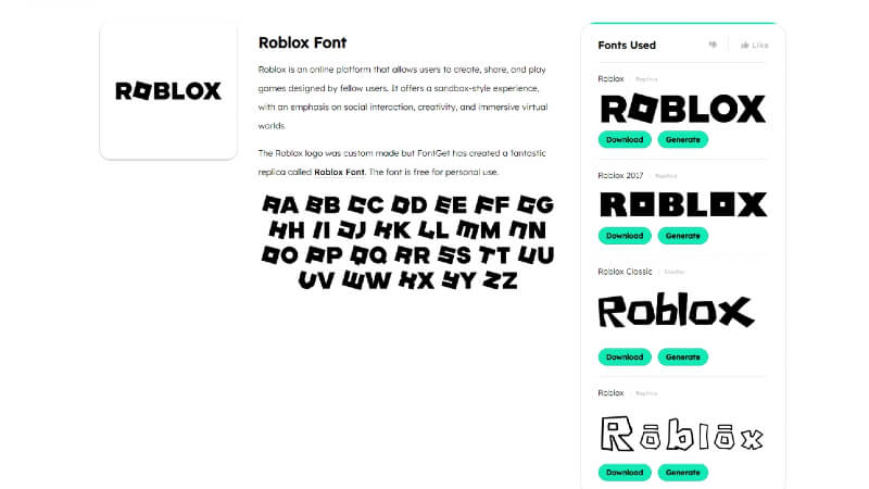 fontbolt text generators for roblox