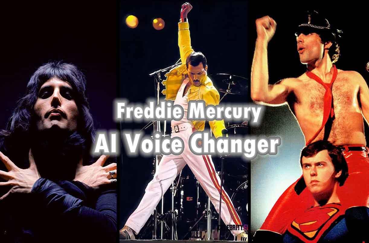 Free Freddie Mercury AI Voice Generator