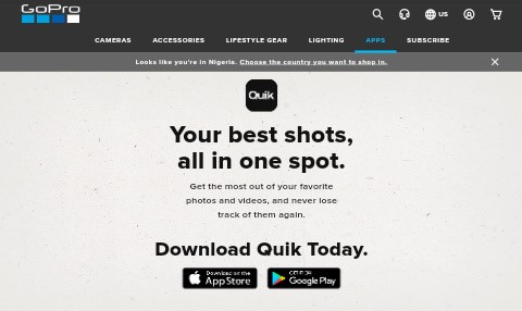 Quik free video template