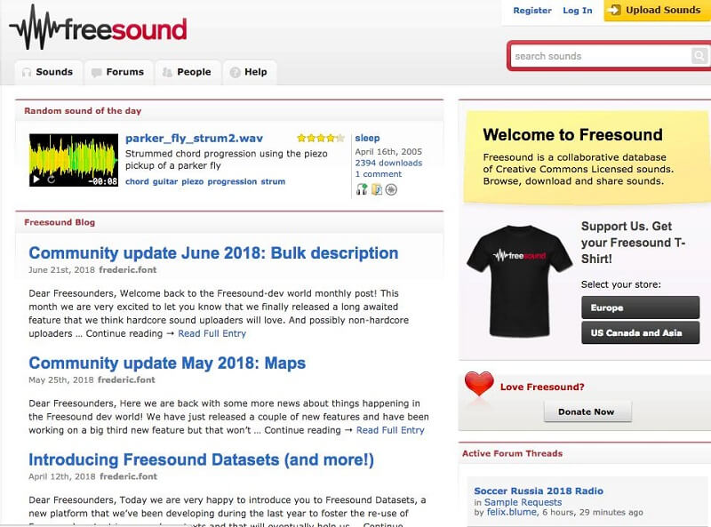 freesound-site